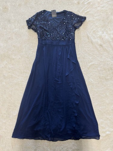 NEW Bridal Dress Plus Size Blue Shimmer 2025 - Picture 5 of 12