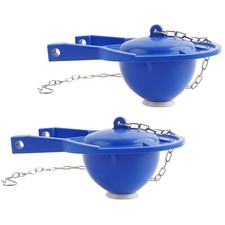 2Pack Large 3-Inch Toilet Flapper Replacement Oversized Sealing and Easy Install