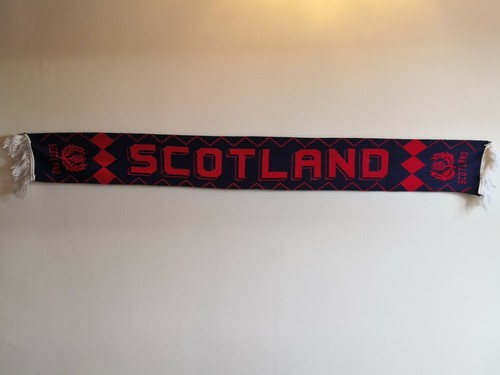 Scotland v NORWAY Program + match ticket + scarf 1989 World Cup Qualifier - Picture 3 of 8