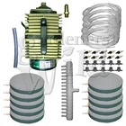 HAILEA ACO SERIES AIR PUMP KIT AIRSTONE PIPE VALVE stone compressor aeration