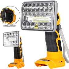 18W Cordless LED Work Light for Dewalt 20V Li-Ion Battery Handheld Jobsite Light