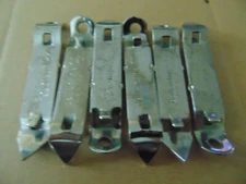 6 VINTAGE BALLANTINE ALE AND BEER OPENERS VERY GOOD CONDITION