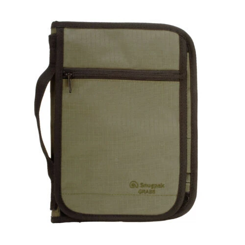 Snugpak Grab A5 - Organizador de documentos y papelería a5 - Verde oliva o negro Foto 2 de 3