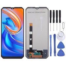 LCD Screen with Digitizer Full Assembly Replacement Black For Blackview BV9200