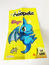 Neopets BLUE SHOYRU Limited Edition 1 of 5,000 Official Poster Jakks Pacific