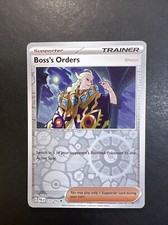 Reverse Holo Boss's Orders 172/193 Rare Paldea Evolved Pokemon Trainer MINT