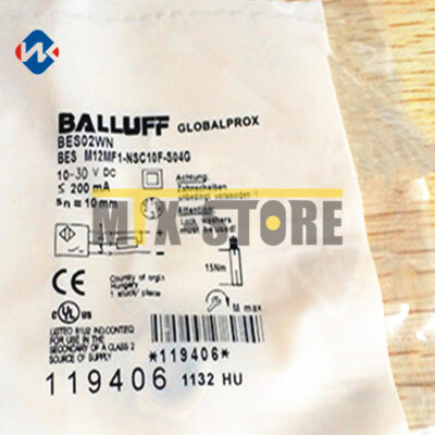 1PCS New BALLUFF BES M12MF1-NSC10F-S04G  Sensor&Proximity Switch