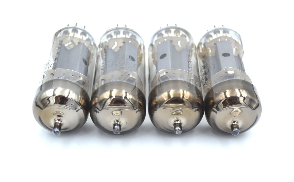 Matched Quad!! 6P41S New Same Date Output Beam Tetrode NOS
