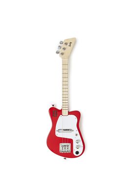 Loog Mini Electric kids Guitar for Beginners built-in Amp Ages 3+ Learning Ap...
