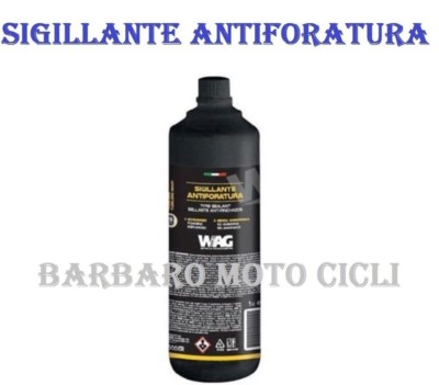 LITRO LIQUIDO SIGILLANTE ANTI FORATURA TUBELESS WAG X RUOTA BICI