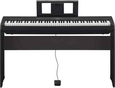 家具 yamaha p45-b YAMAHA P45 88-Key Weighted Digital Piano Home Bundle With Wooden