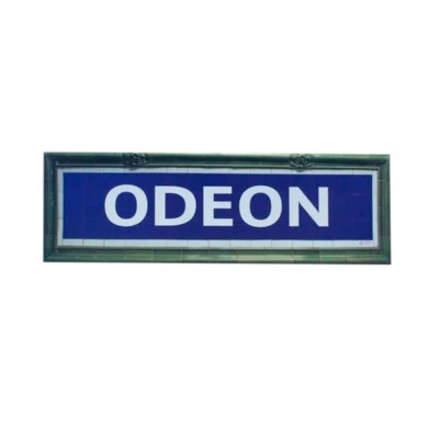 Plaque Métro Odéon
