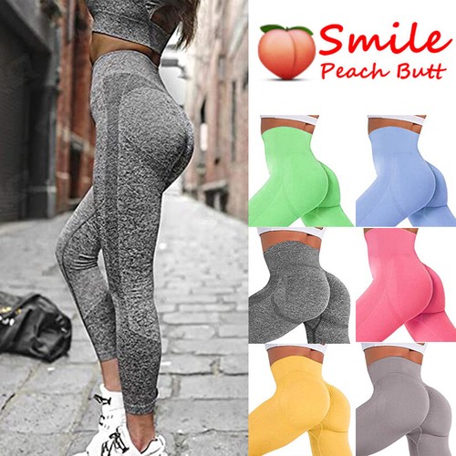 Women Scrunch Yoga Pants Push Up High 
