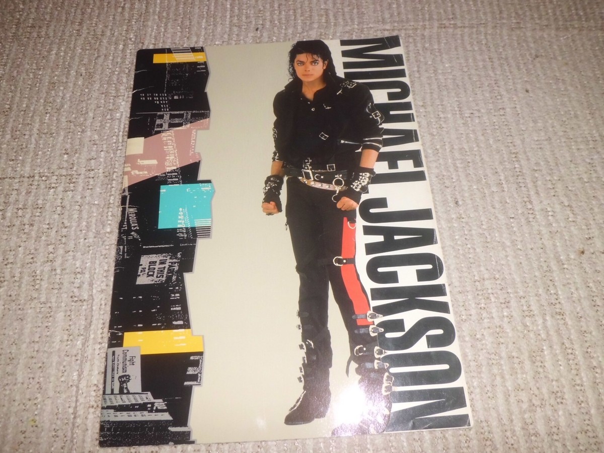 MICHAEL JACKSON 1988 WORLD TOUR Concert Program Book Japan ver