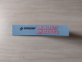 Caja, corcho y manual de reemplazo Blades of Steel de NES