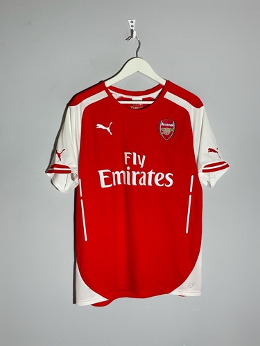 Arsenal FC Puma 2014/15 Home Y2k Streetwear Football Shirt Soccer Jersey - Picture 2 of 13
