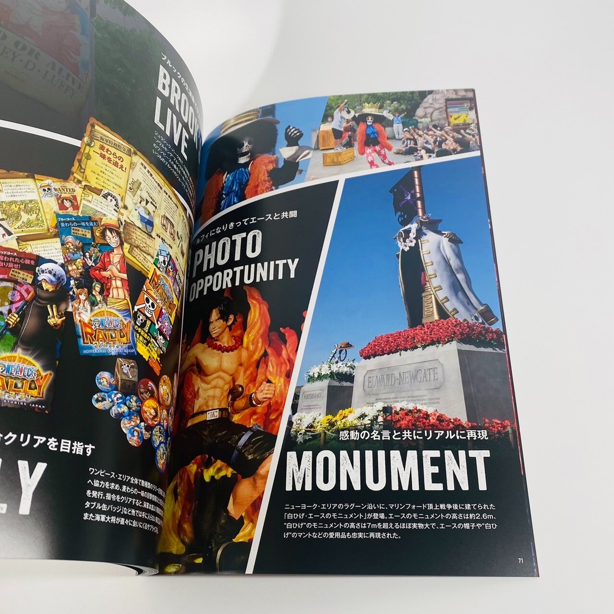 One Piece Premier Summer 15Th Anniversary Book Brochure USJ Japan