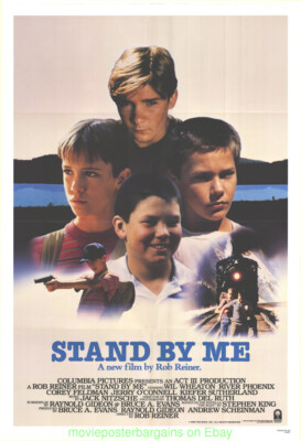 STAND BY ME MOVIE POSTER Folded 27x41 International Version One Sheet | eBay
