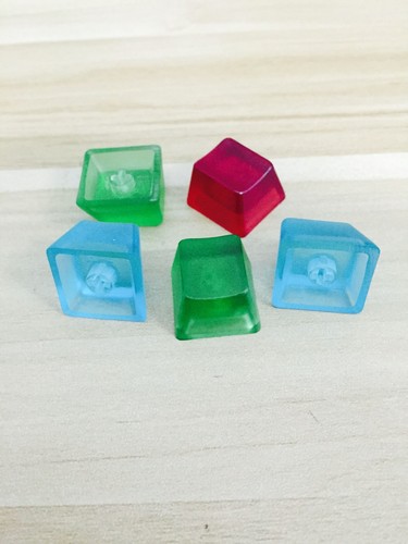 Pure Resin Transparent Backlit Keycap R4 OEM for Cherry MX Mechanical Keyboard - Picture 2 of 17
