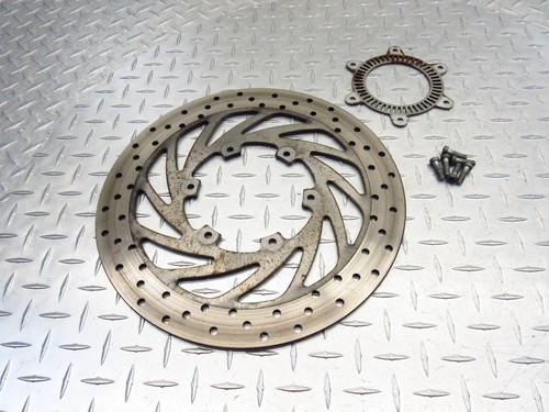2005 02-05 BMW F650 F650CS FRONT BRAKE ROTOR DISC ABS SPEED PLATE BOLTS KIT OEM - Picture 9 of 10