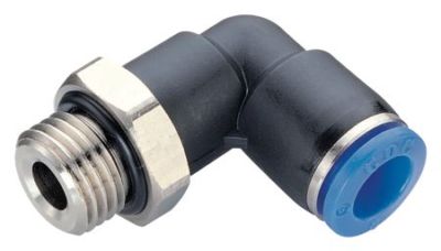 One Touch Push Fit metrisch drehbar drehbar männlich Winkel Pneumatik Hydraulik Luft 
