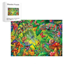 Beautiful World Wooden Jigsaw Puzzle Best Gift