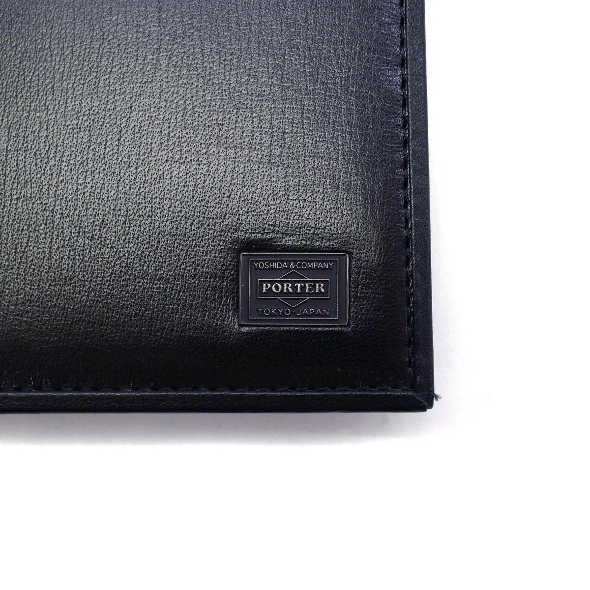 YOSHIDA KABAN PORTER PLUME CARD CASE 179-03877 Black