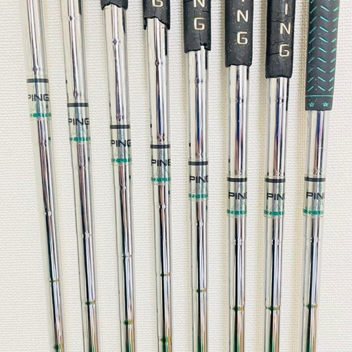 Ping EYE2+ Beryllium Copper Iron Set 8pcs 4-W,Sw PING ZZ LITE Red Dot - Picture 7 of 8