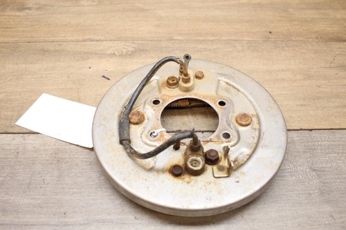 1988 Honda FourTrax 300 TRX300FW 4x4 LEFT FRONT BRAKE BACKING PLATE - Foto 2 di 8