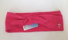 NWT Ivivva by lululemon dark hot pink knot stretch headband cheer tumbling dance