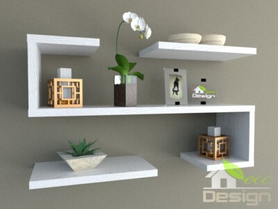 Set 3 Mensole Sospese Da Parete – Design Moderno E Pratico Per Qualsiasi Ambiente