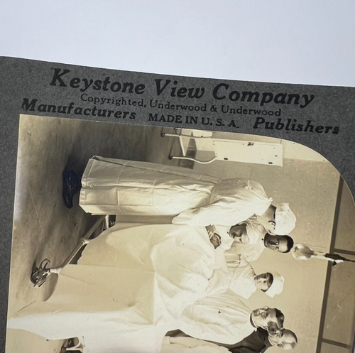 Antique WWI Photos Keystone View Co Wounded Soldier Operation New York V19228 - Picture 6 of 8