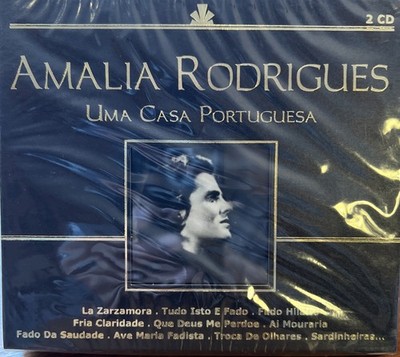 Amalia Rodrigues Uma Casa Portuguesa 2CD New Sealed Black Line Music