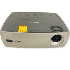 InFocus IN24 SVGA Portable DLP Projector W240 2400 ANSI Lumens 800x600, Tested