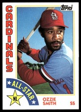 Ozzie Smith 1984 Topps #389 Cardinals MLB READ FREE SHIPPING AutographDen