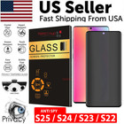 Privacy Tempered Glass Screen Protector For Samsung Galaxy S25 S24 S23 Ultra Spy