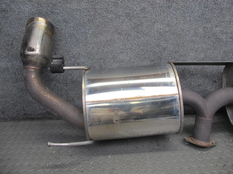 04-08 MAZDA RX8 REAR DUAL EXHAUST MUFFLER GREDDY - Image 4 of 4