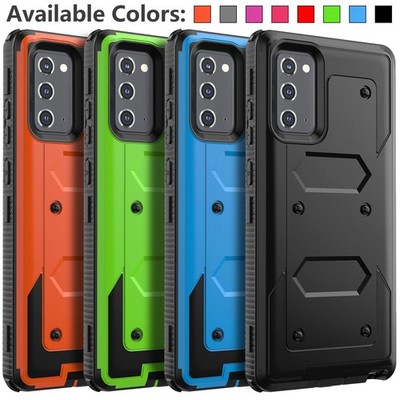 For Samsung Galaxy Note 20 Ultra 10+ 9 Case, Dual Layer Rugged Protective Cover
