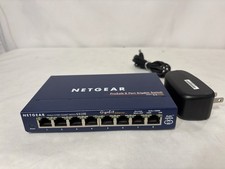 NETGEAR GS108 ProSafe (GS108-400NAS) 8 Port Standalone Gigabit Ethernet Switch
