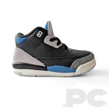 NIKE JORDAN 3 RETRO OG "RARE AIR" TD 7C black cat cement fire red travis