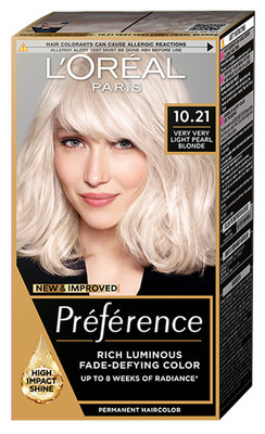 L'Oreal Paris Preference 10.21 Stockholm Pearl Blonde Haarfarbe