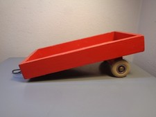 LEGO DENMARK VINTAGE 1940'S WOOD TRACTOR TRAILER VERY RARE ITEM VERY GOOD COND.
