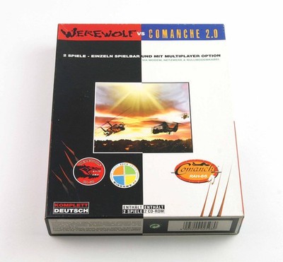 Werewolf vs Comanche 2.0 PC CD-ROM Deutsch Big Box Eurobox Novalogic Simulation