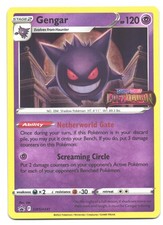 Gengar SWSH241 Prerelease Stamped Holo Promo Lost Origin Pokemon Card NM on eBay