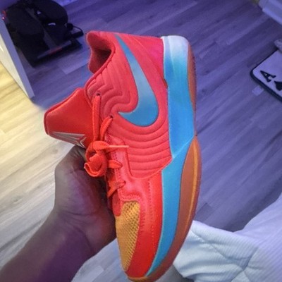Nike Men s Low Top Athletic Lace-Up Sneakers Red Blue Orange New Box