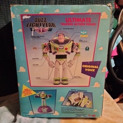 1995 Buzz Lightyear Talking Action Figure Toy by Disney in Original Box