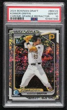 2024 Bowman Draft Chrome Sparkle Refractor /200 Konnor Griffin PSA 10 GEM MT