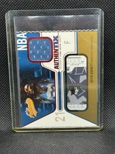 Kevin Garnett 2003-04 Fleer Authentix Game Jersey Ripped Rare