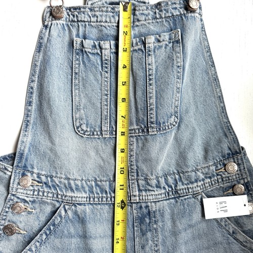 Gap Kids Light Wash Denim Overalls Jeans Size XXXL 18-20 - Women’s Sz 6 - Picture 14 of 15