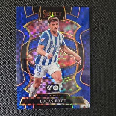 2025-26 Select La Liga Lucas Boye Terrace Blue Pandora #75 Alaves 